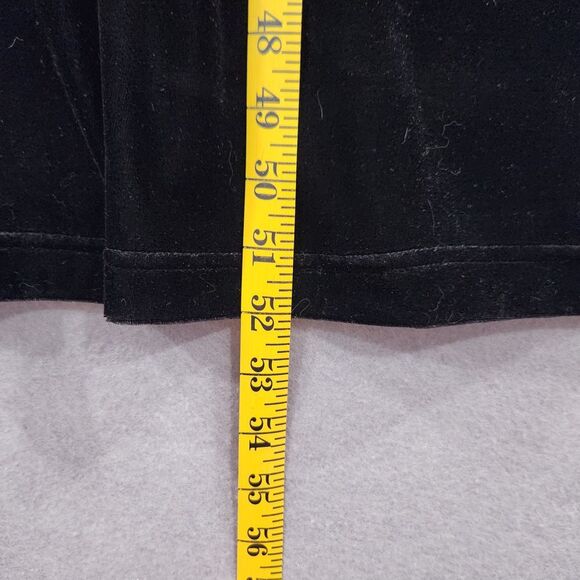 Christopher‎ & Banks Black Velvet Dress Sz L Sleeveless LBD Party Event - Picture 5 of 7